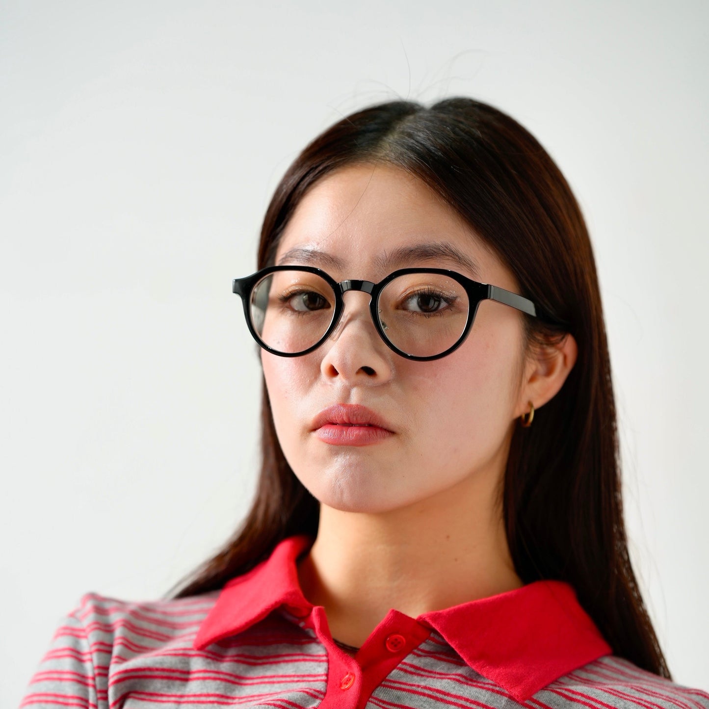 Fleur – Black / Clear