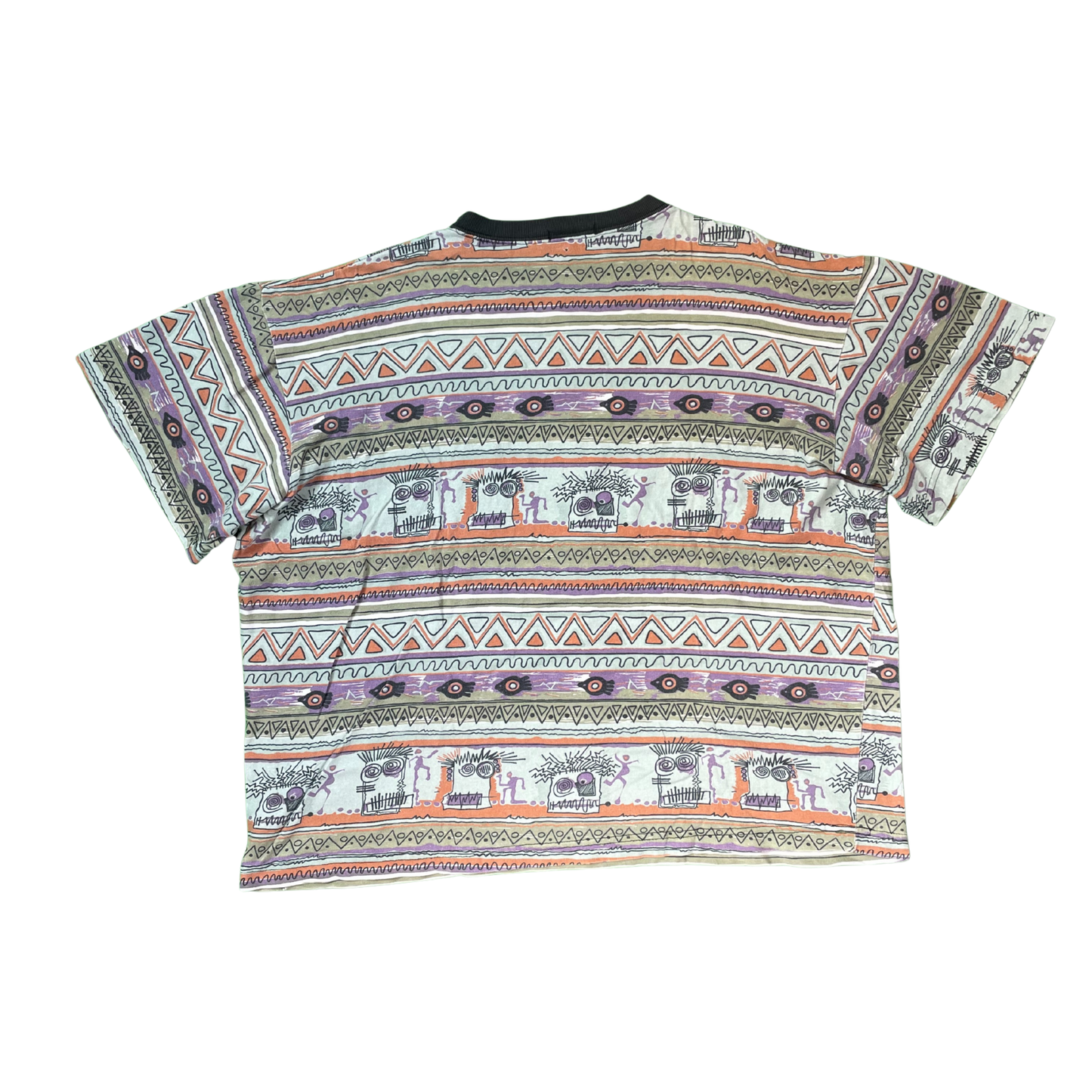 Stüssy Tribal All Over Pattern Tee / 1994–1996 Original
