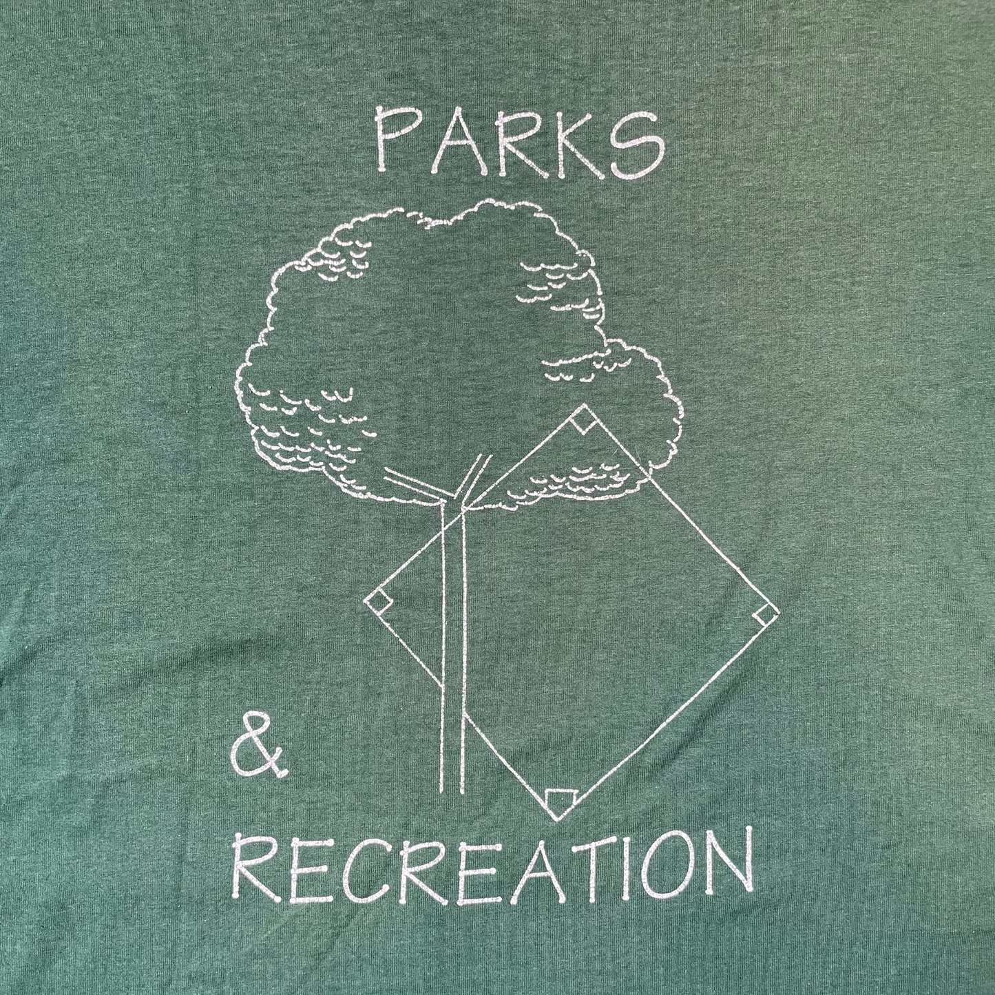 City of Delaware Parks & Recreation Staff Tee / 90s Made in U.S.A.