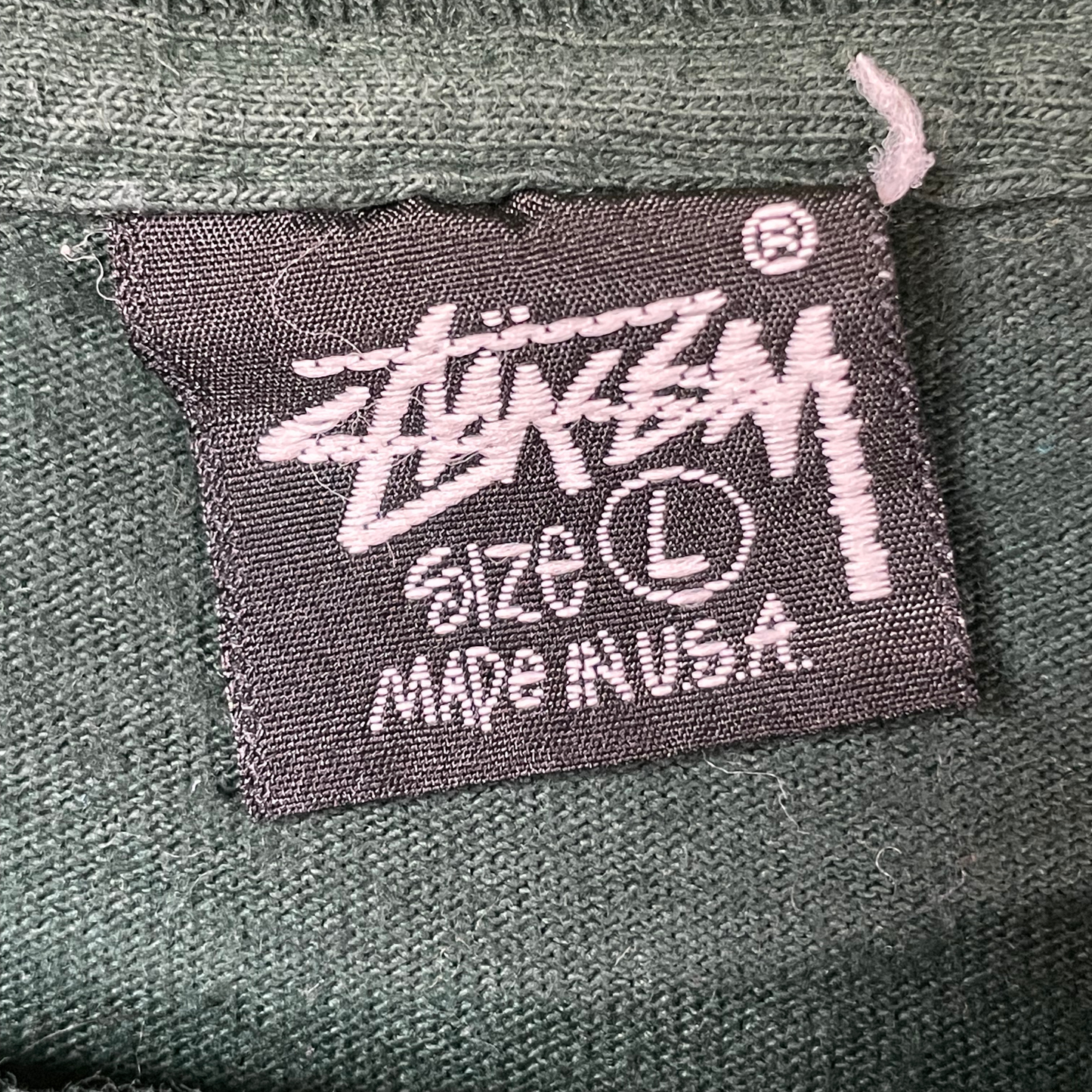 Stüssy Pocket Logo Tee / Made in U.S.A.