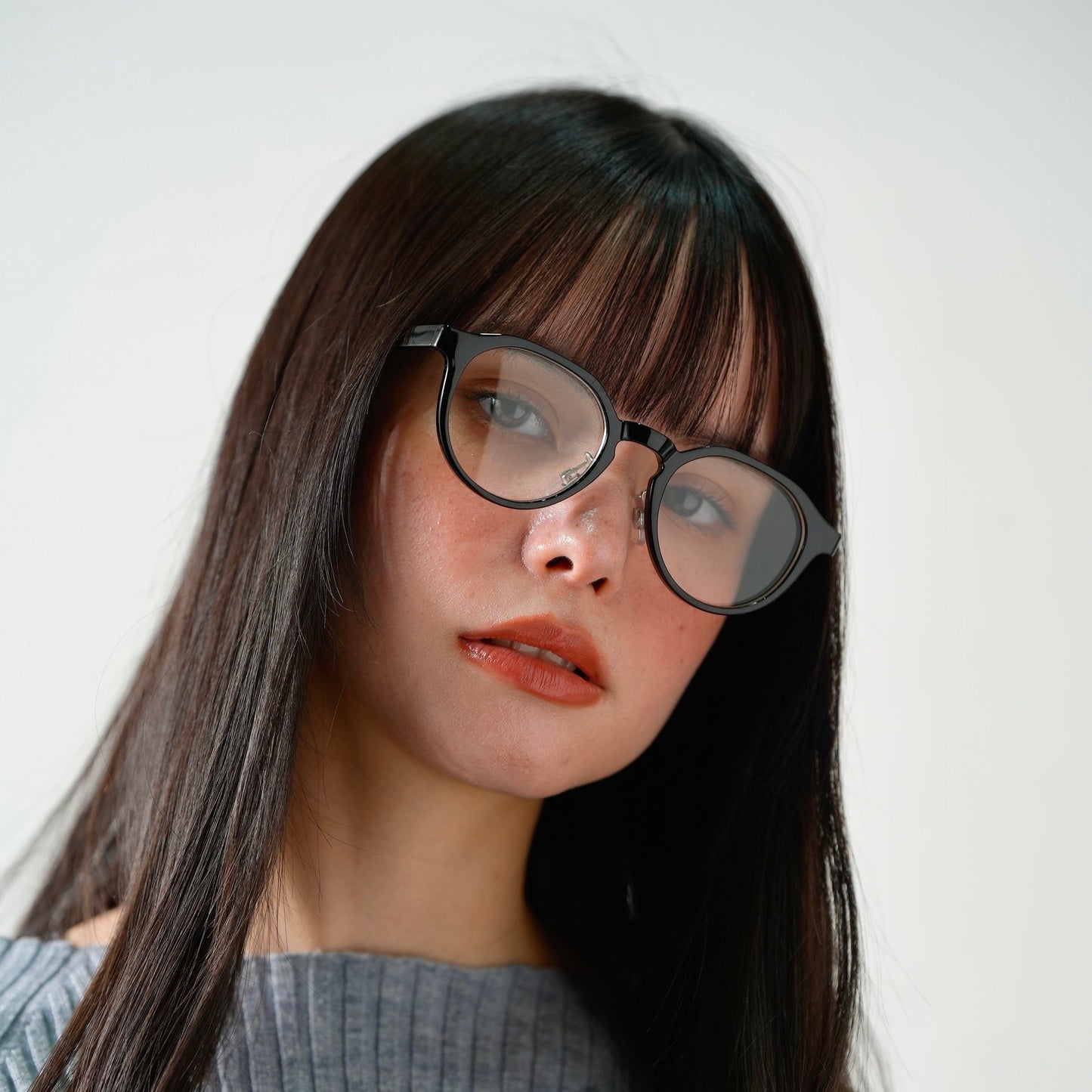 Fleur – Black / Clear