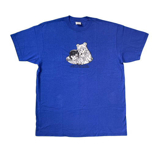 Anime Parody Tee “LIFE IS ONE FUCKING THING AFTER ANOTHER” / Shaka Wear Body