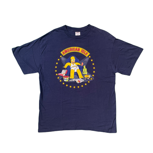 The Simpsons “AMERICAN IDLE” Tee / DELTA PRO WEIGHT